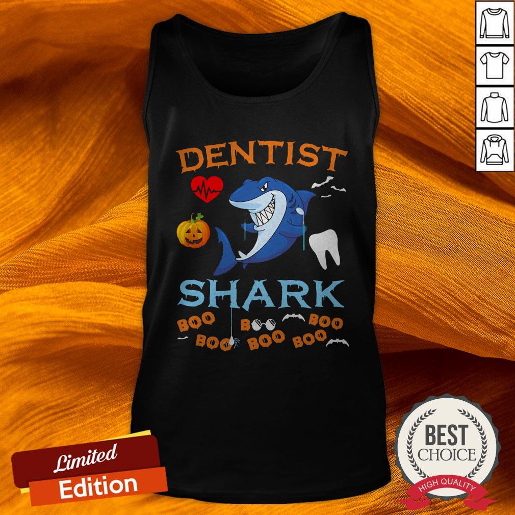 Halloween Dentist Shark Boo Boo Shirt