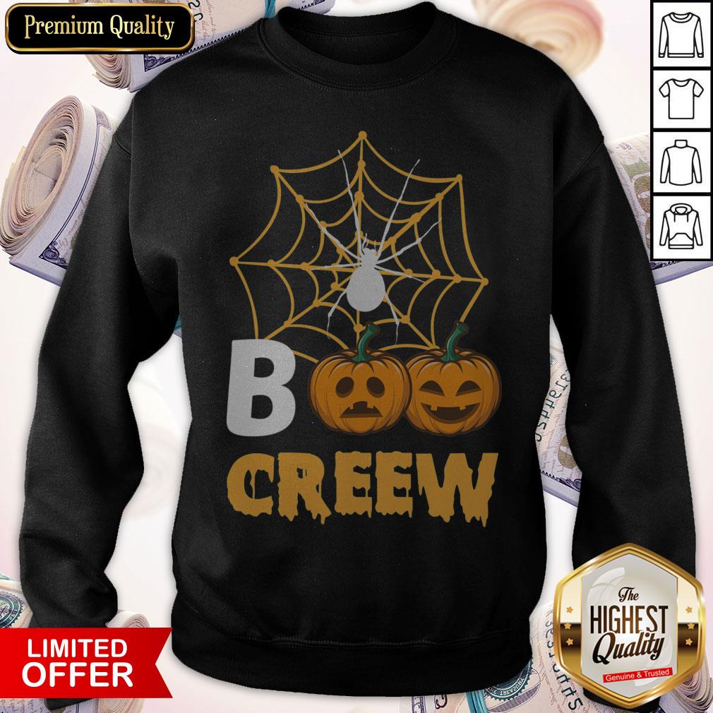 Happy Halloween Day Pumpkins Boo Crew Shirt