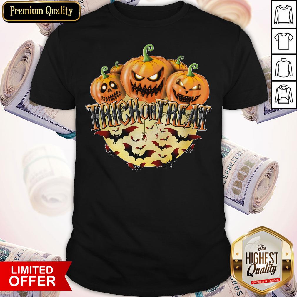 Happy Halloween Pumpkins Trick Or Treat Shirt