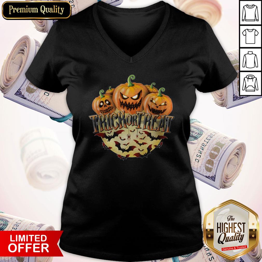 Happy Halloween Pumpkins Trick Or Treat Shirt