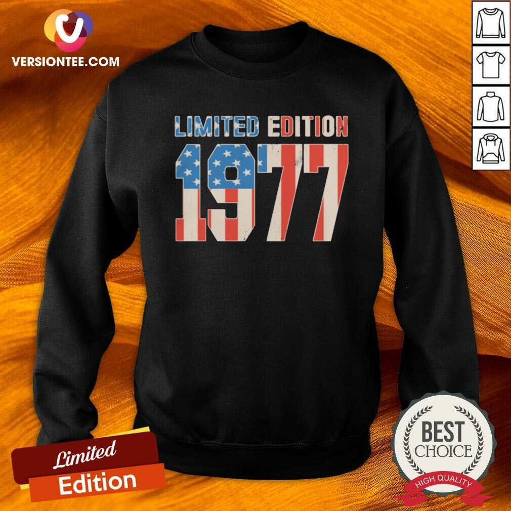Happy Limited Edition 1977 American Flag Shirt