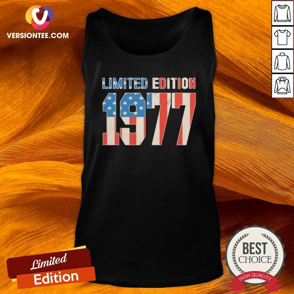 Happy Limited Edition 1977 American Flag Shirt