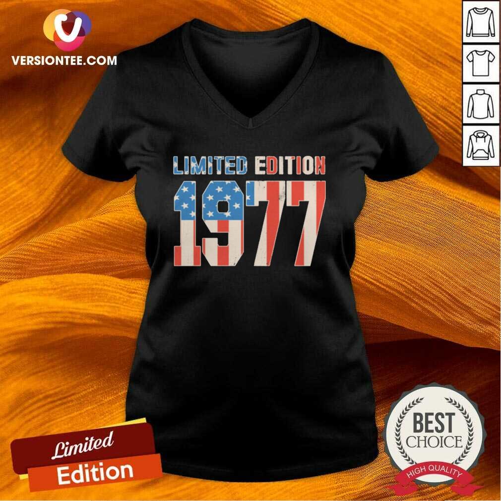 Happy Limited Edition 1977 American Flag Shirt