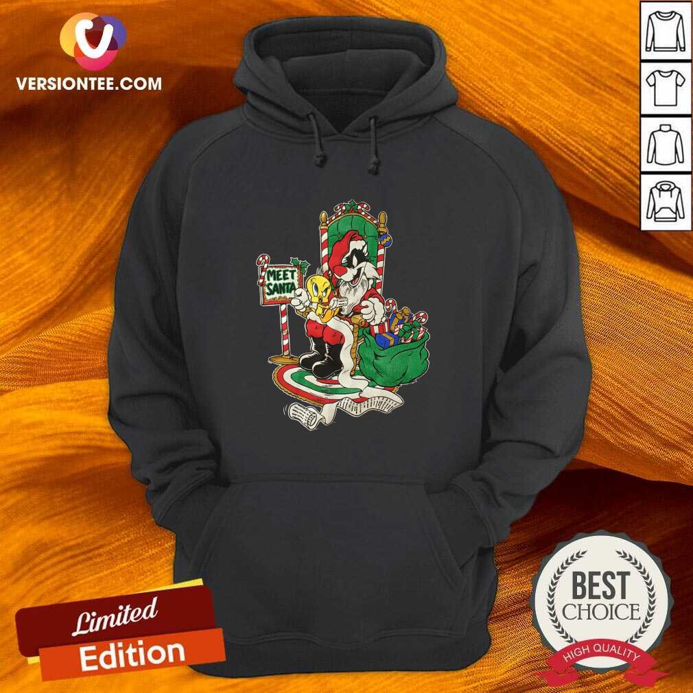 Happy Meet Santa Merry Christmas Shirt