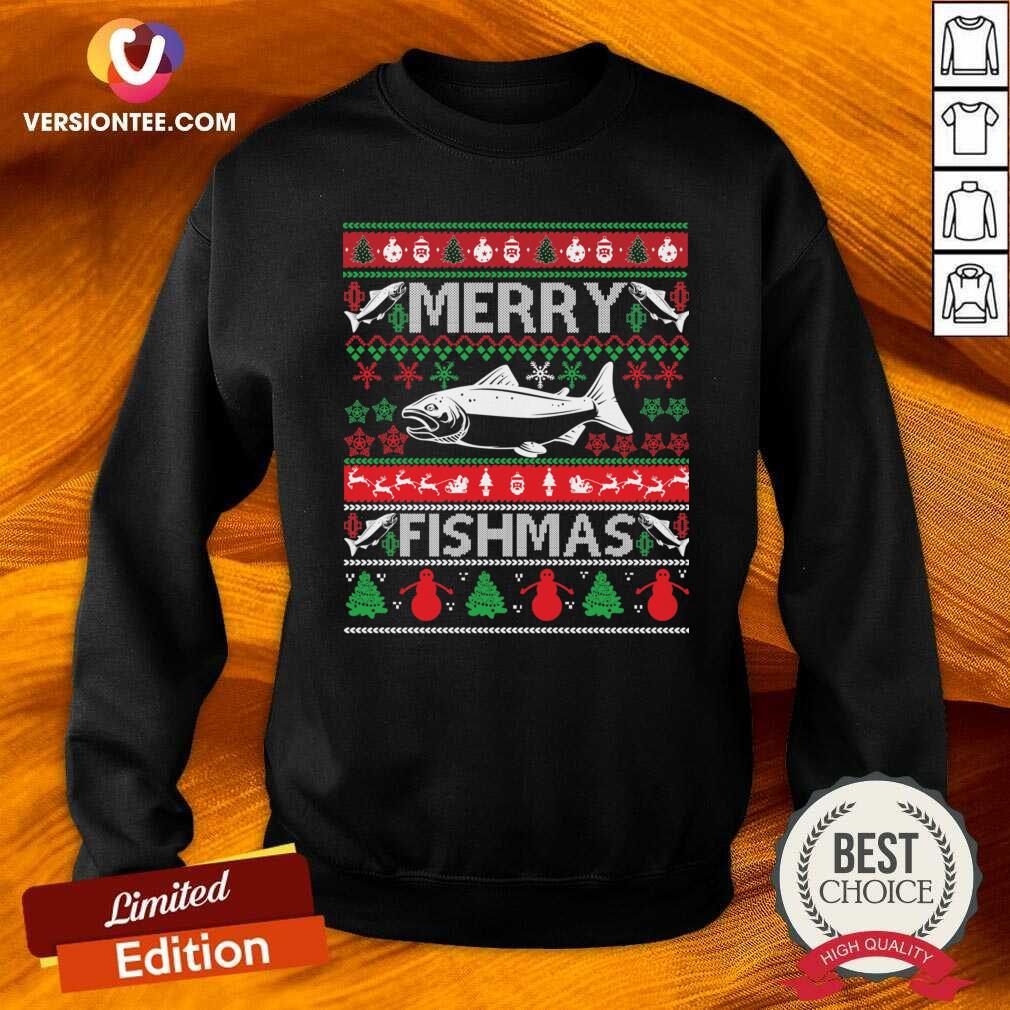 Happy Merry Fishmas Ugly Merry Christmas 2020 Shirt