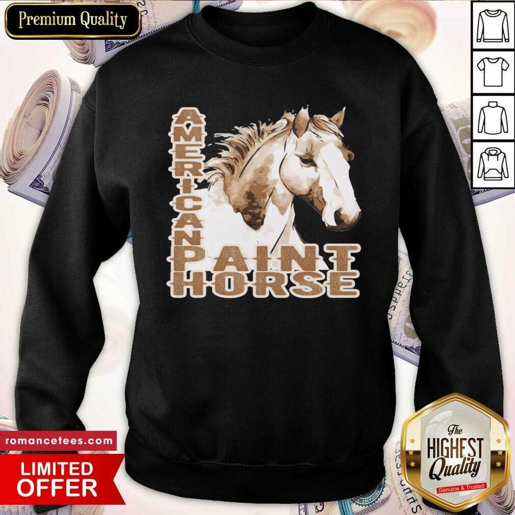 Happy Paint Horse American Shirt