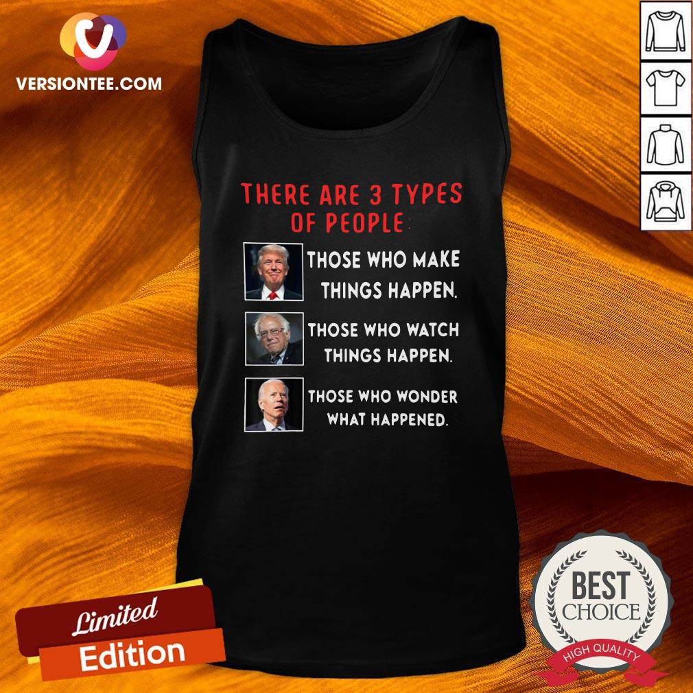 Hot Donald Trump Vs Joe Biden Vs Bernie Sanders Funny Election Shirt