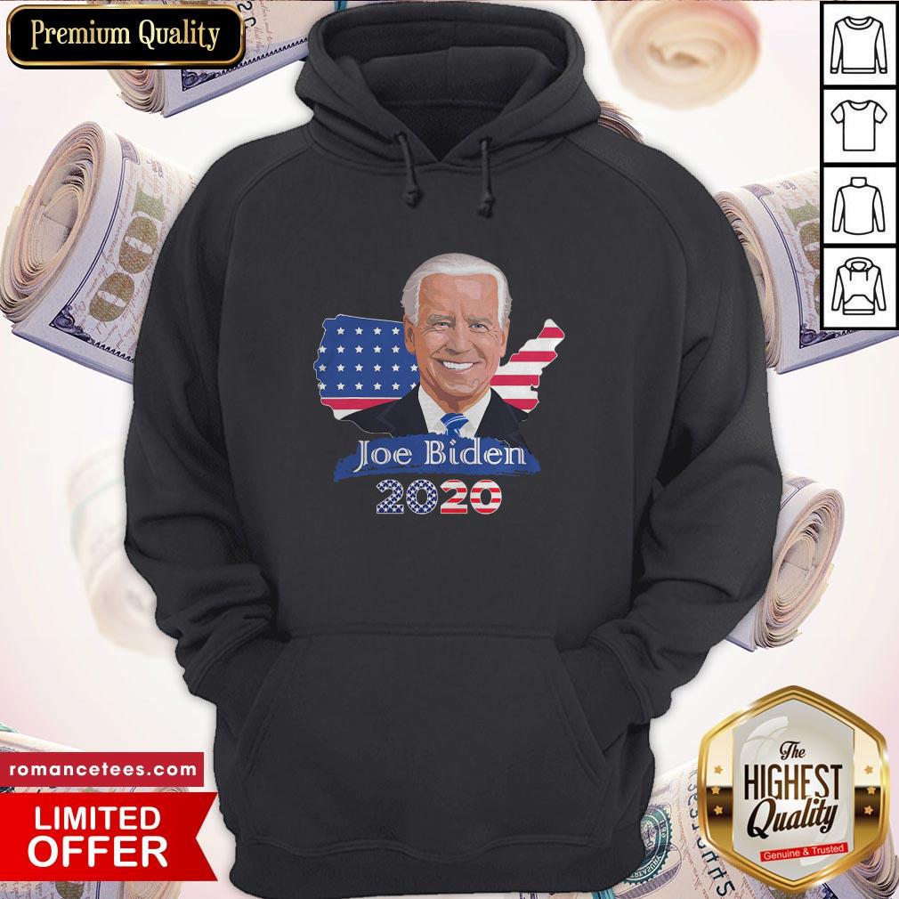 Hot Joe Biden 2020 American Flag Map Election Shirt