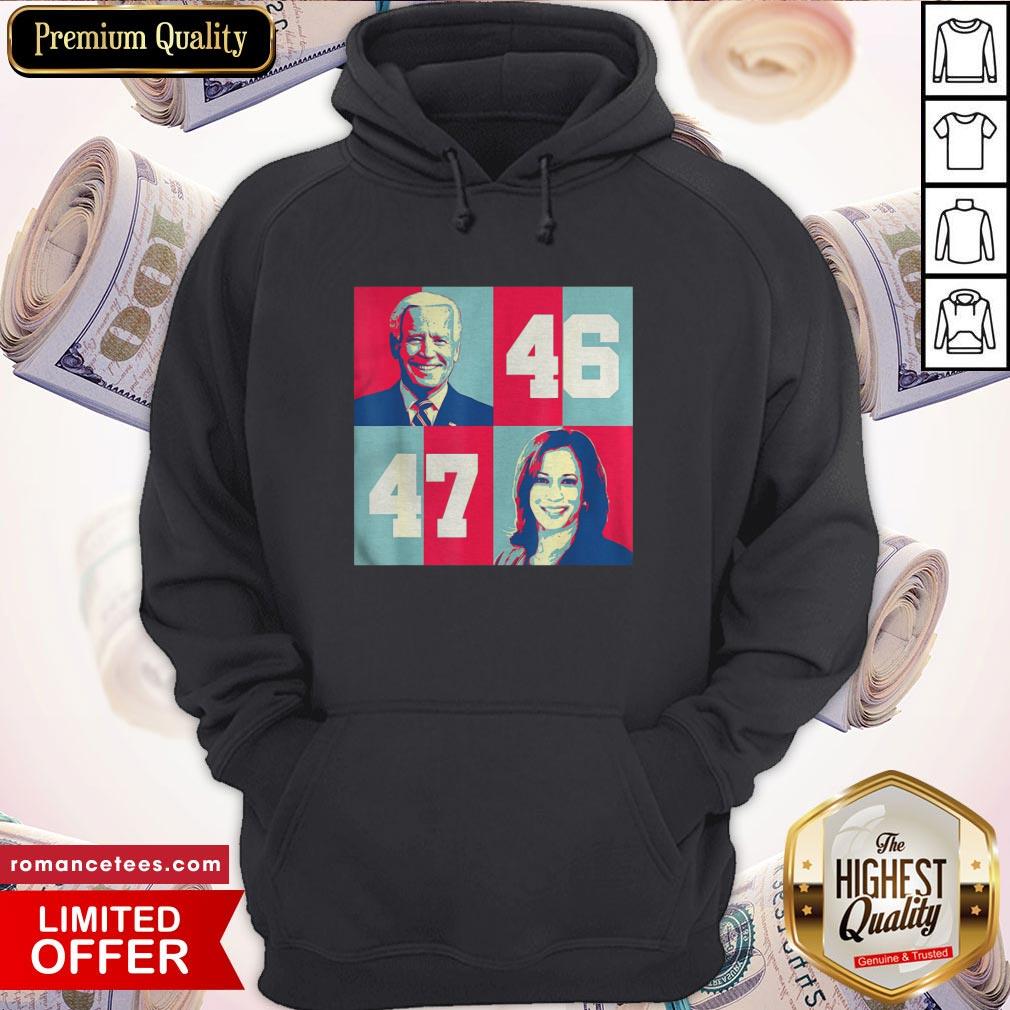 Hot Joe Biden 46 Kamala Harris 47 Vintage Shirt