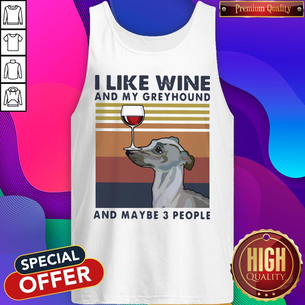 I Like Wine And My Greynd Maybe 3 People Vintage Shirt