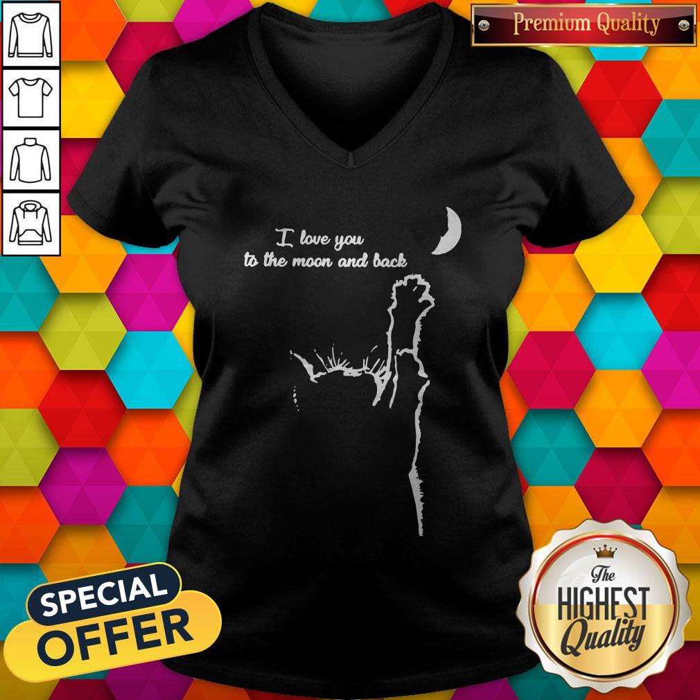 I Love You To The Moon And Back Shirt