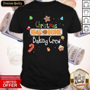 Top Christmas Cookie Baking Crew Cookie Exchange Shirt