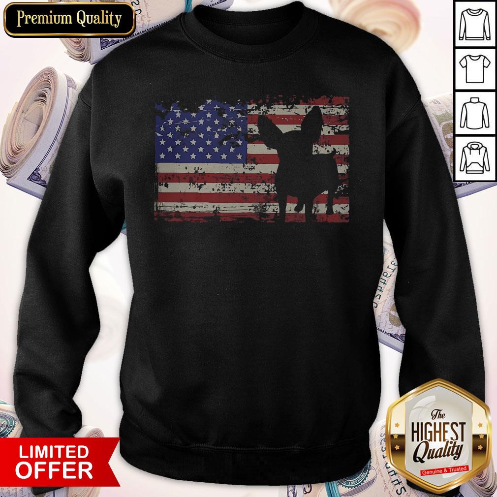 Independence Day Chihuahua Flag American Shirt