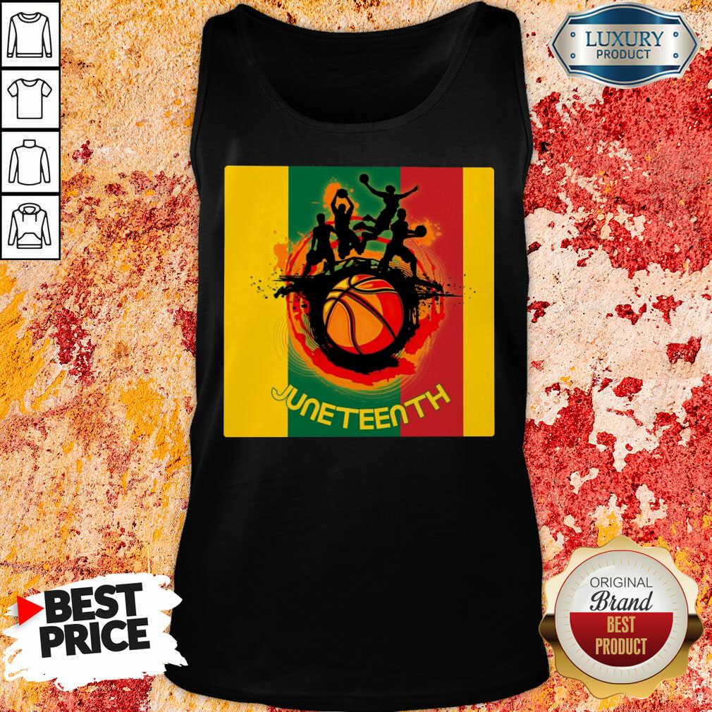 Juneteenth Basketball Team Shirt
