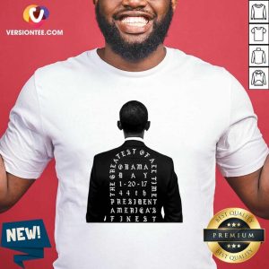 Love Obama The Greatest Of All Time president America Finest Shirt