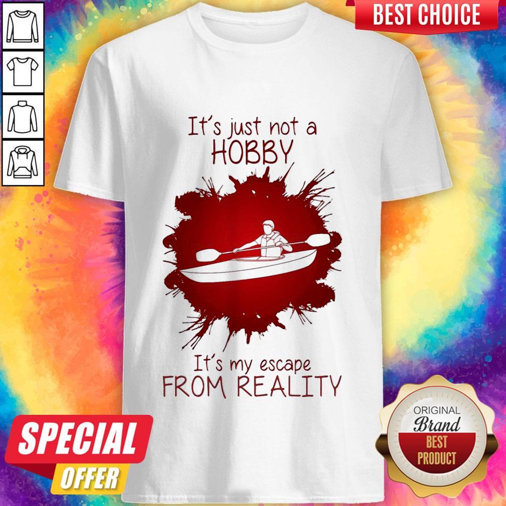 Men Playing Rowing It’s Just Not A Hobby It’s My Escape From Reality Shirt