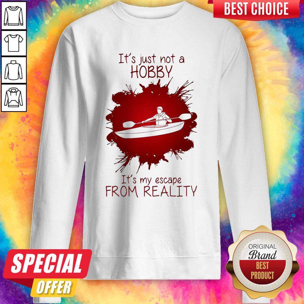 Men Playing Rowing It’s Just Not A Hobby It’s My Escape From Reality Shirt