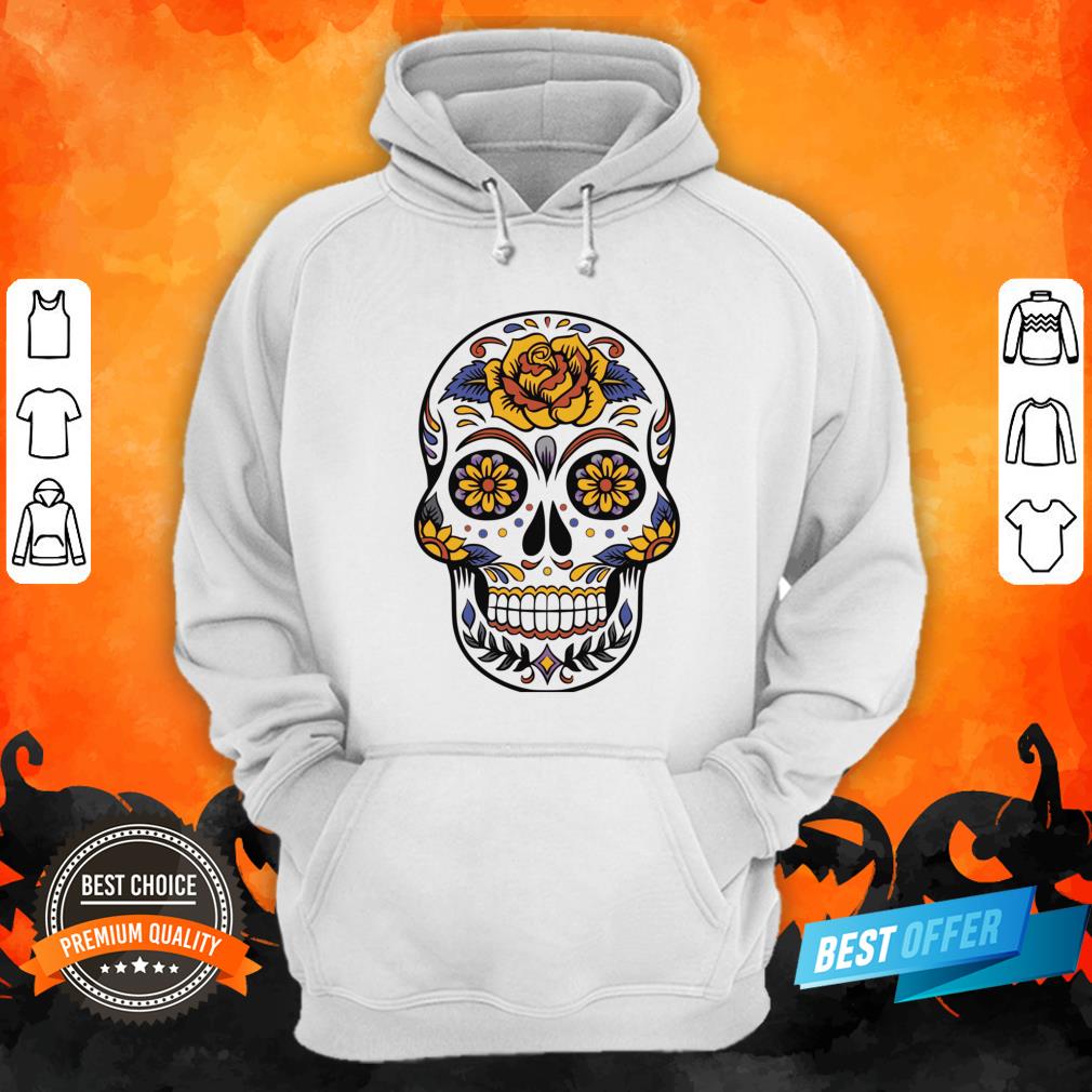 Mexican Day Of The Dead Sugar Skull Shirt