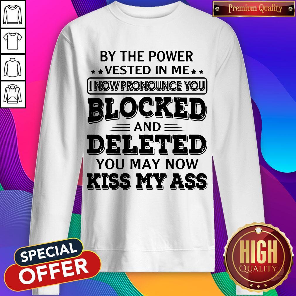 Nice By The Power Vested In Me I Now Pronounce You Blocked Shirt