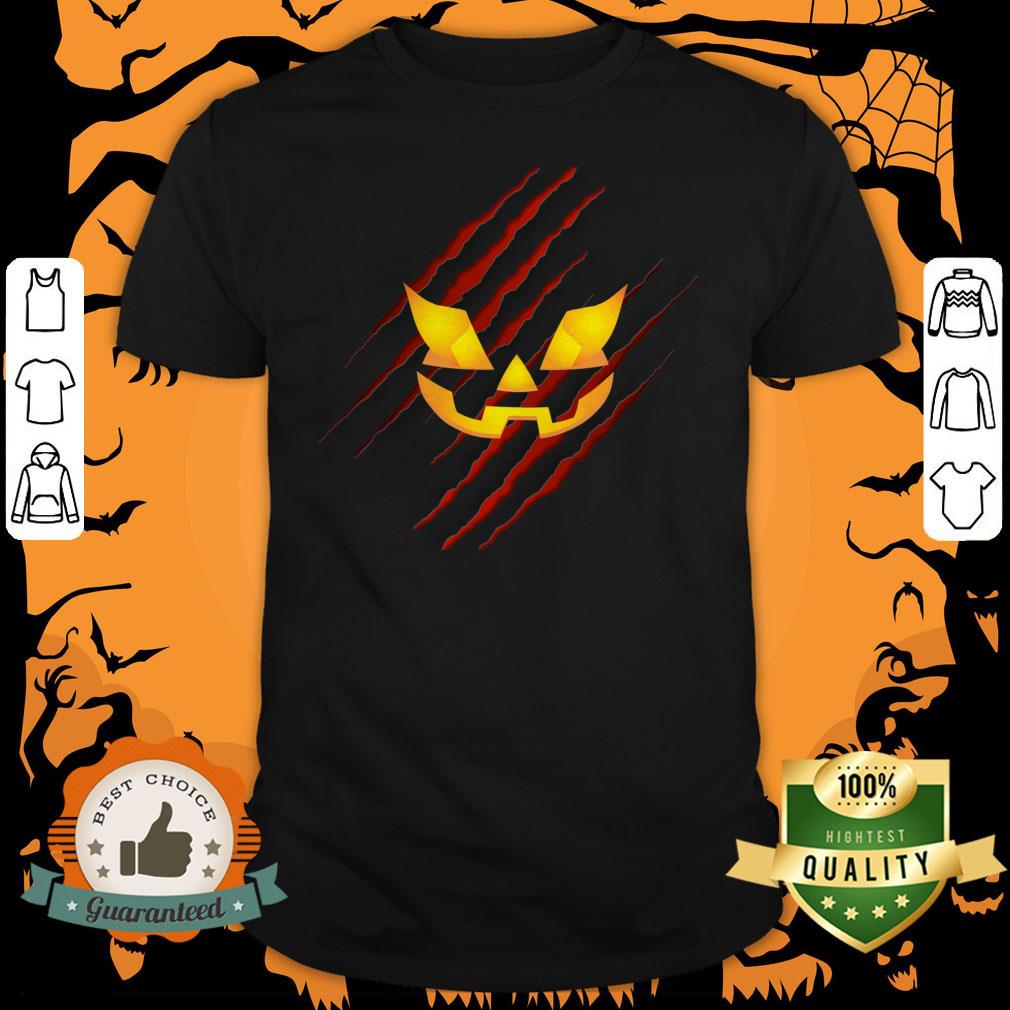 Nice Happy Halloween Day Smile Pumpkin Shirt