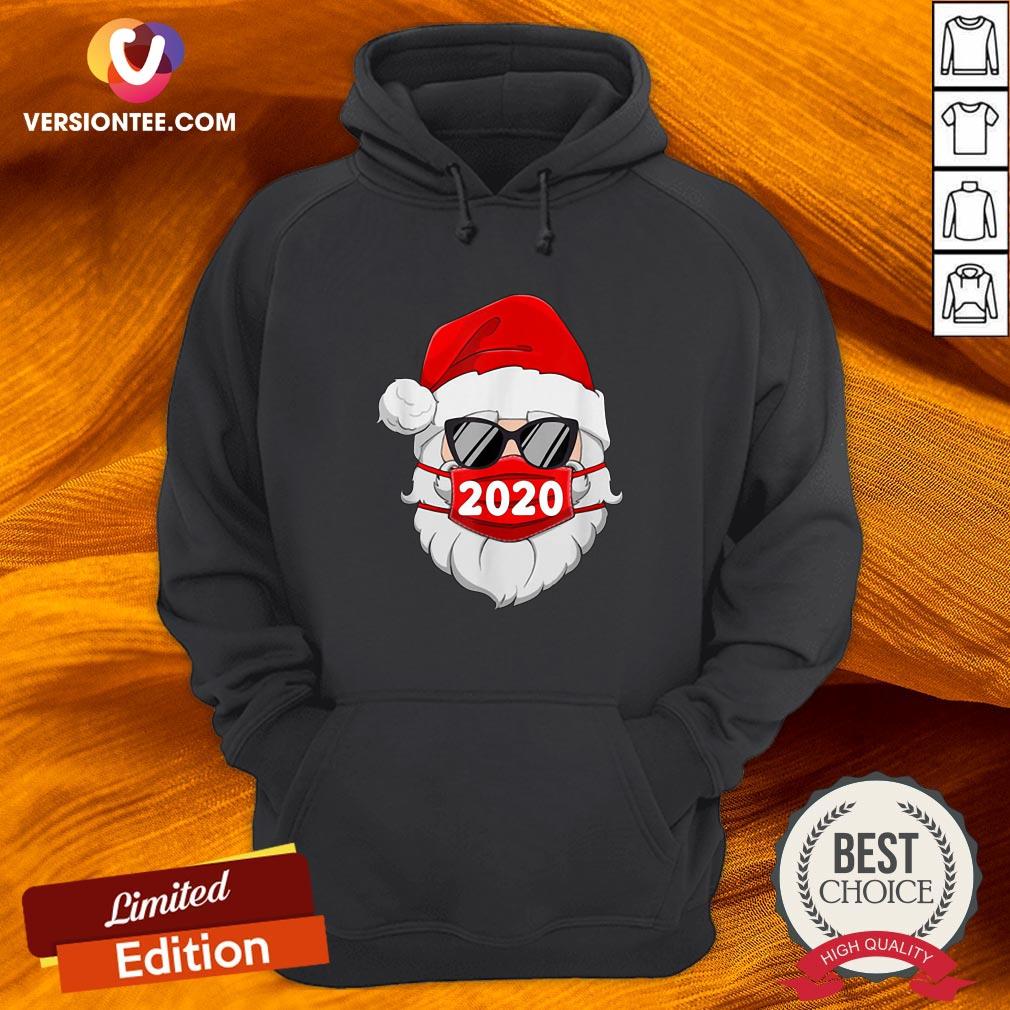 Nice Santa Claus Face Mask 2020 Christmas Shirt