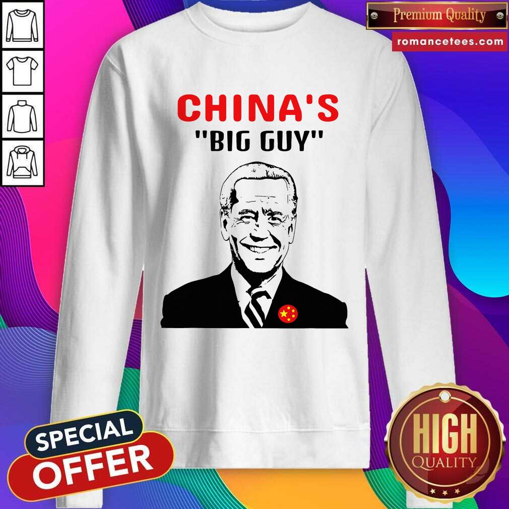 Official Biden Is China’s Guy In A Big Way Election Shirt