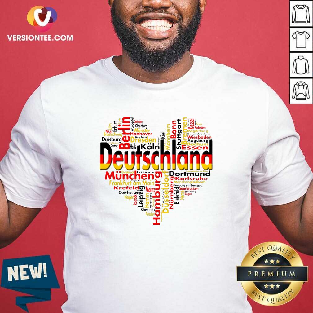 Official Germany Deutschland Heart Cutie Shirt