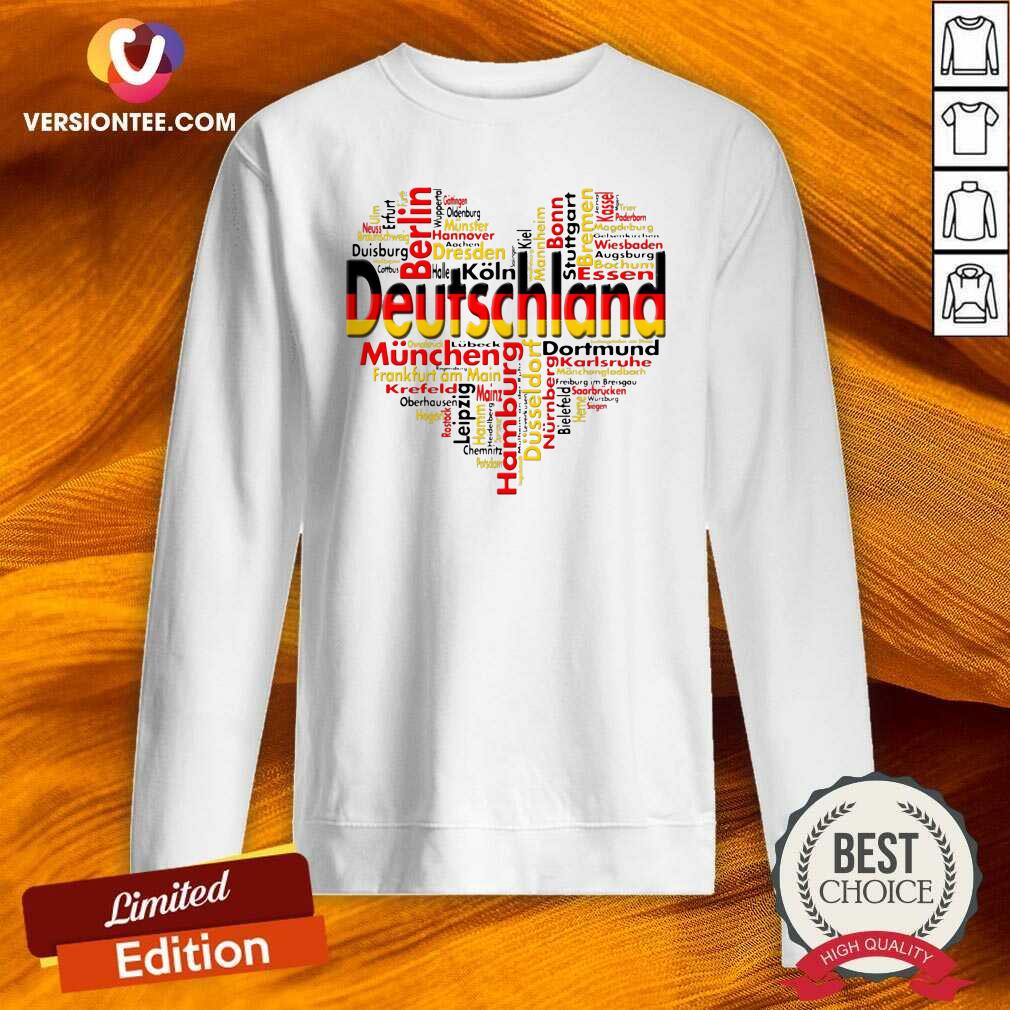 Official Germany Deutschland Heart Cutie Shirt
