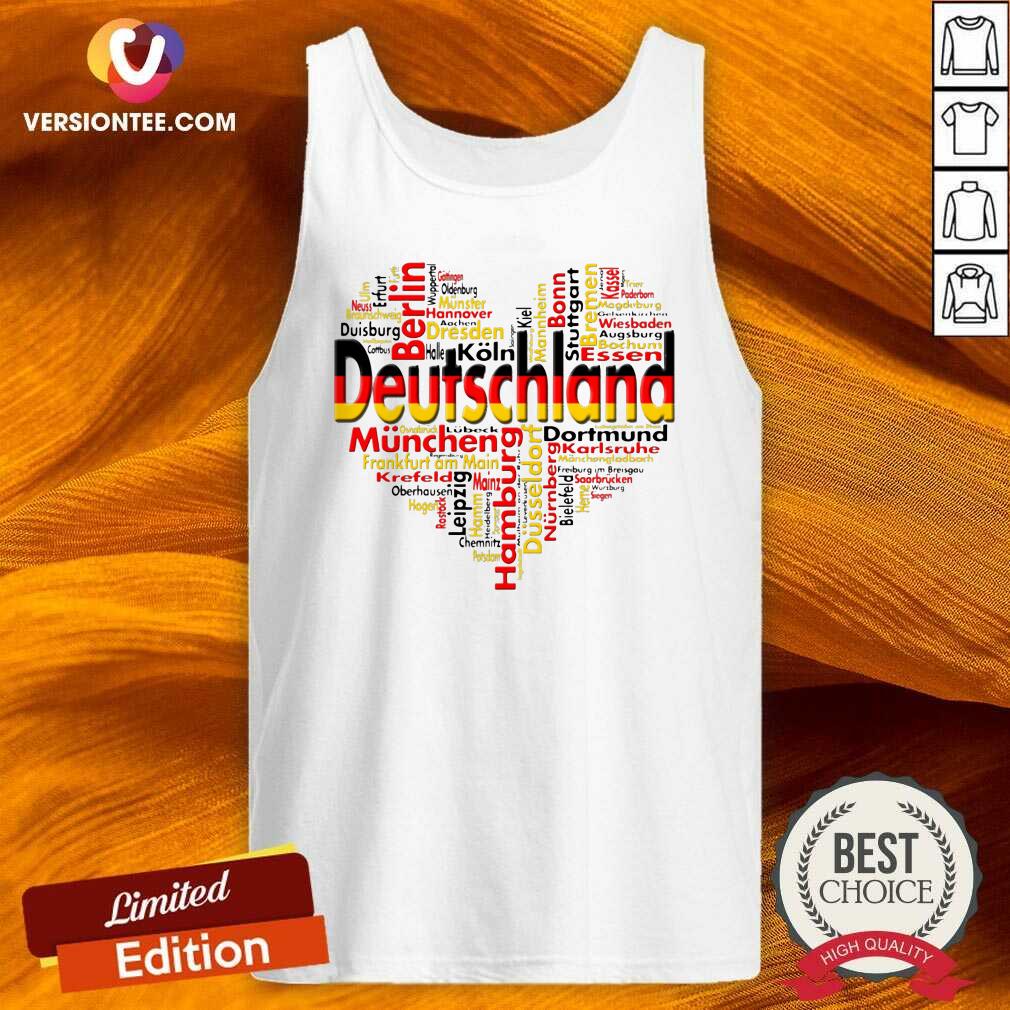 Official Germany Deutschland Heart Cutie Shirt