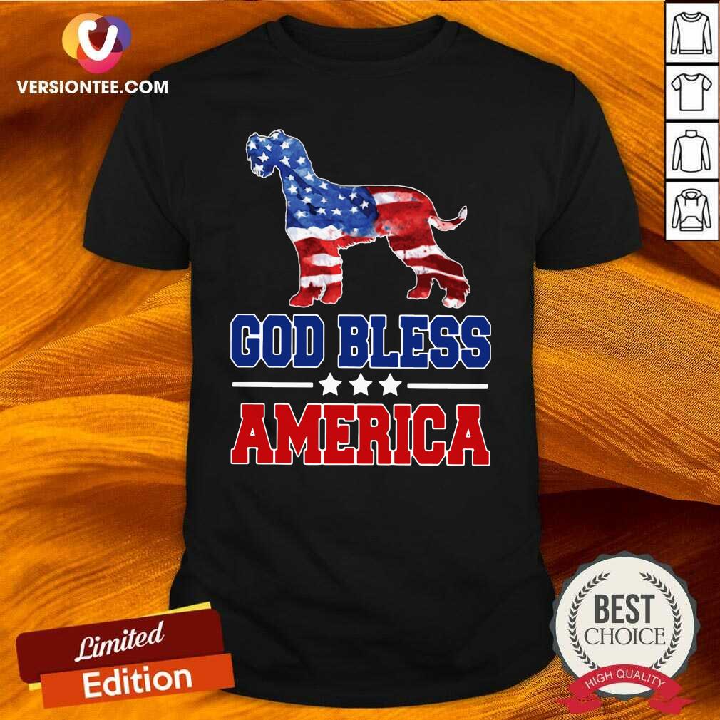 Official God Bless America Us Flag Shirt