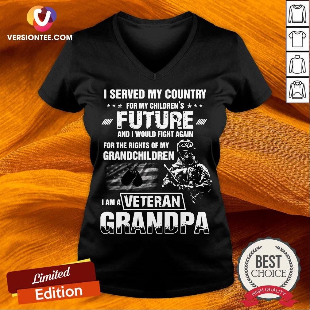 official-i-served-my-country-for-my-childrens-future-and-i-would-fight-again-v-neck.jpg