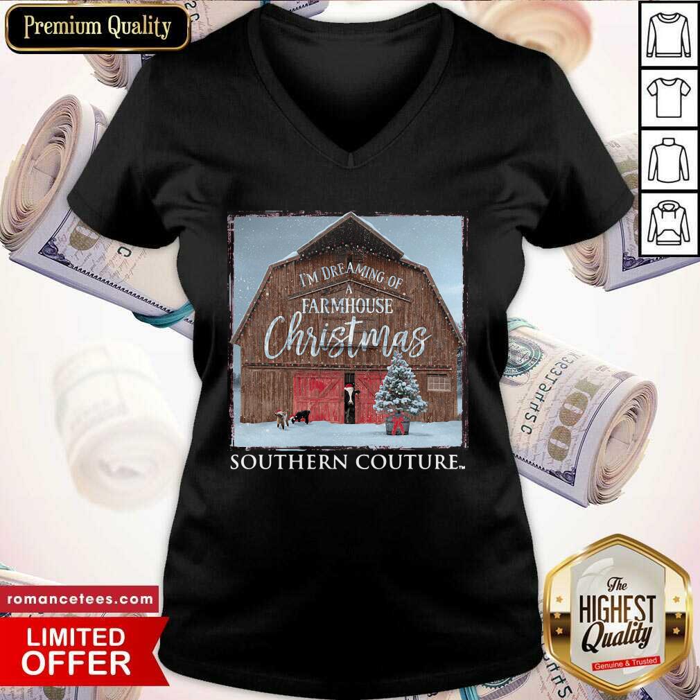 Official I’m Dreaming Of Farmhouse Christmas Southern Couture Shirt