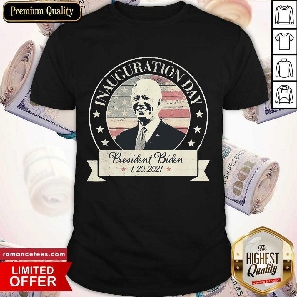 Official Inauguration Day Joe Biden 46th President Commemorative Seal Shirt