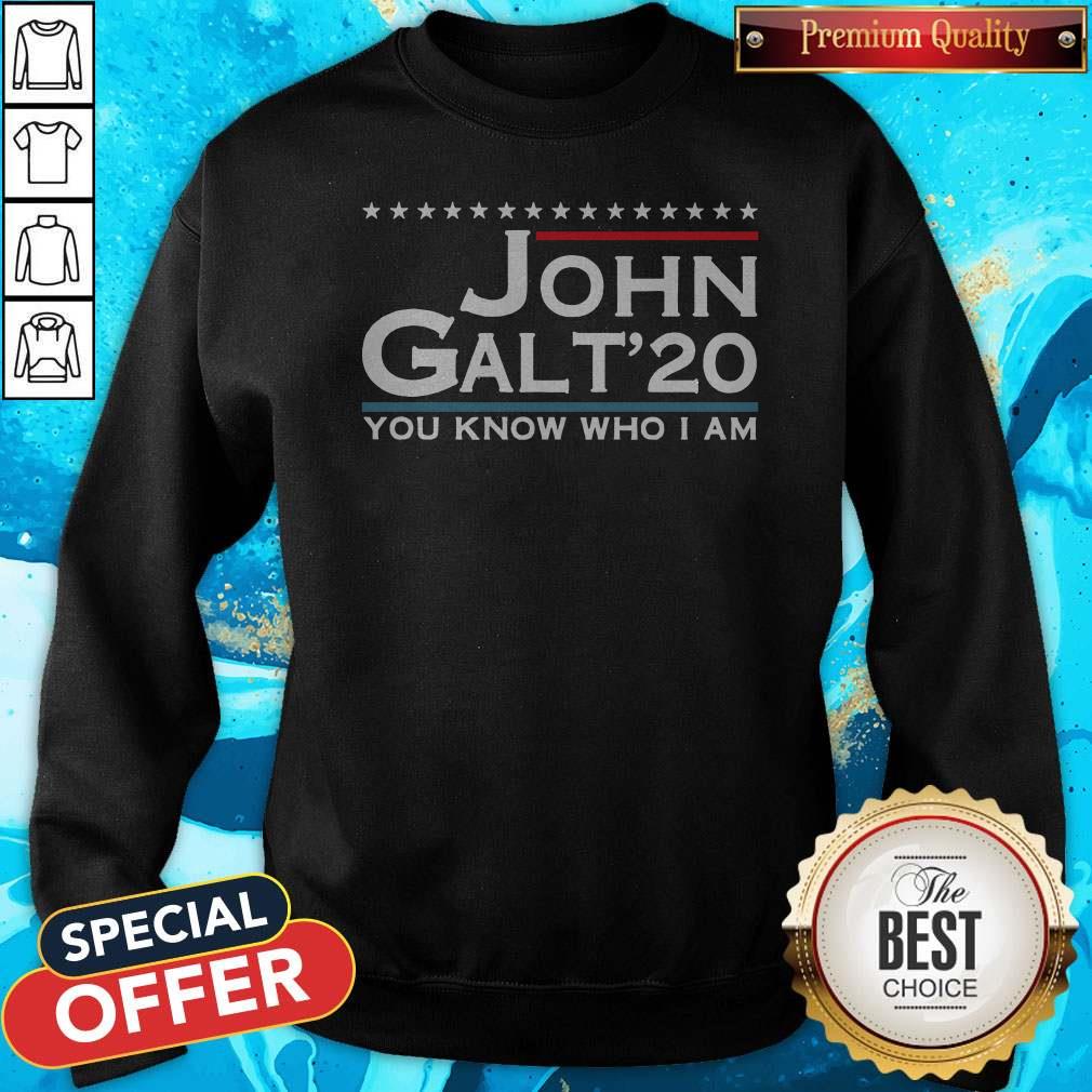 Official John Galt ’20 You Know Who I Am Shirt