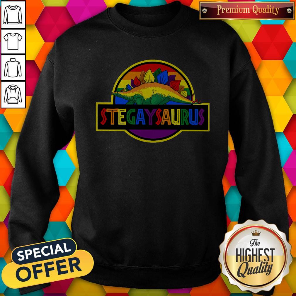Official LGBT Stegaysaurus Shirt