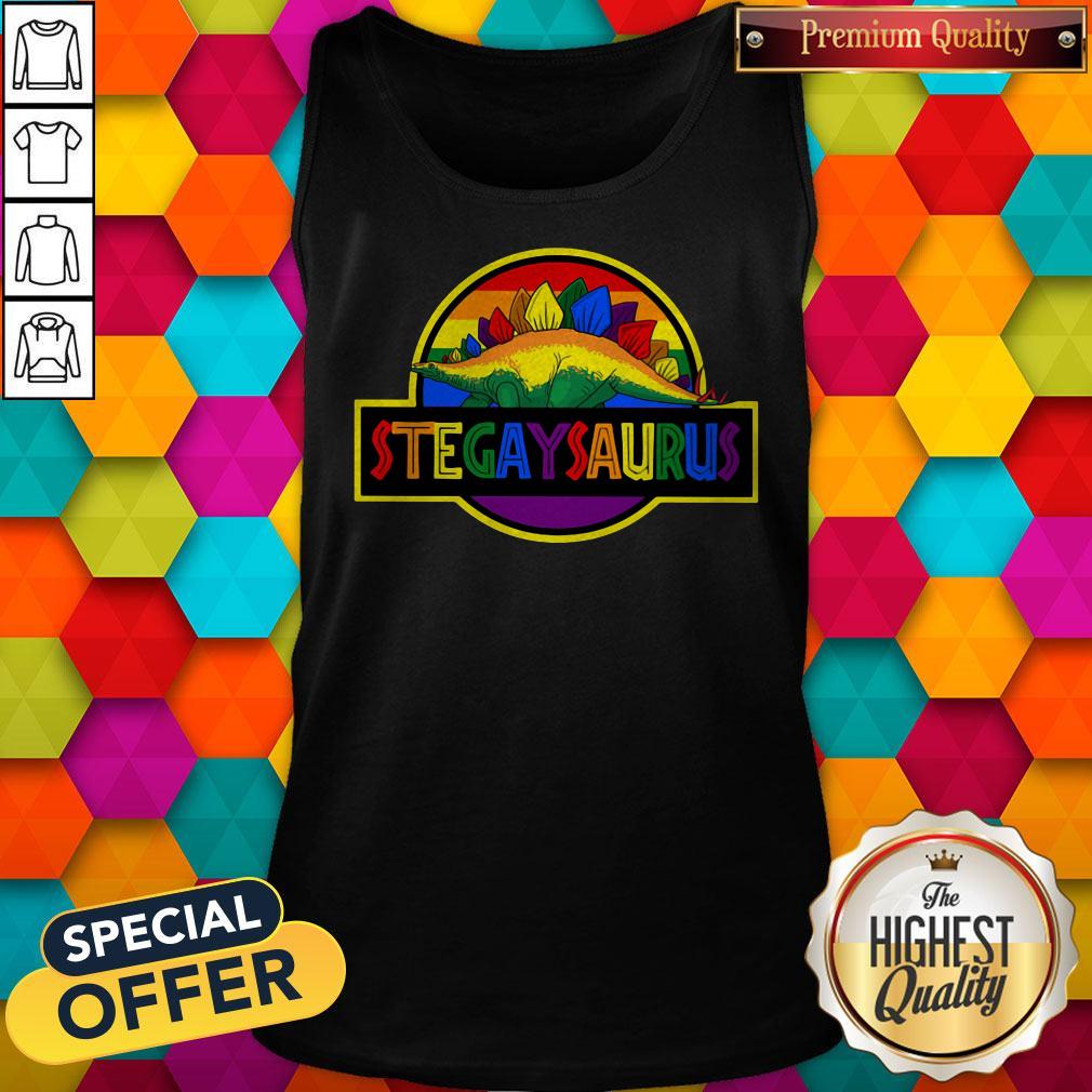 Official LGBT Stegaysaurus Shirt