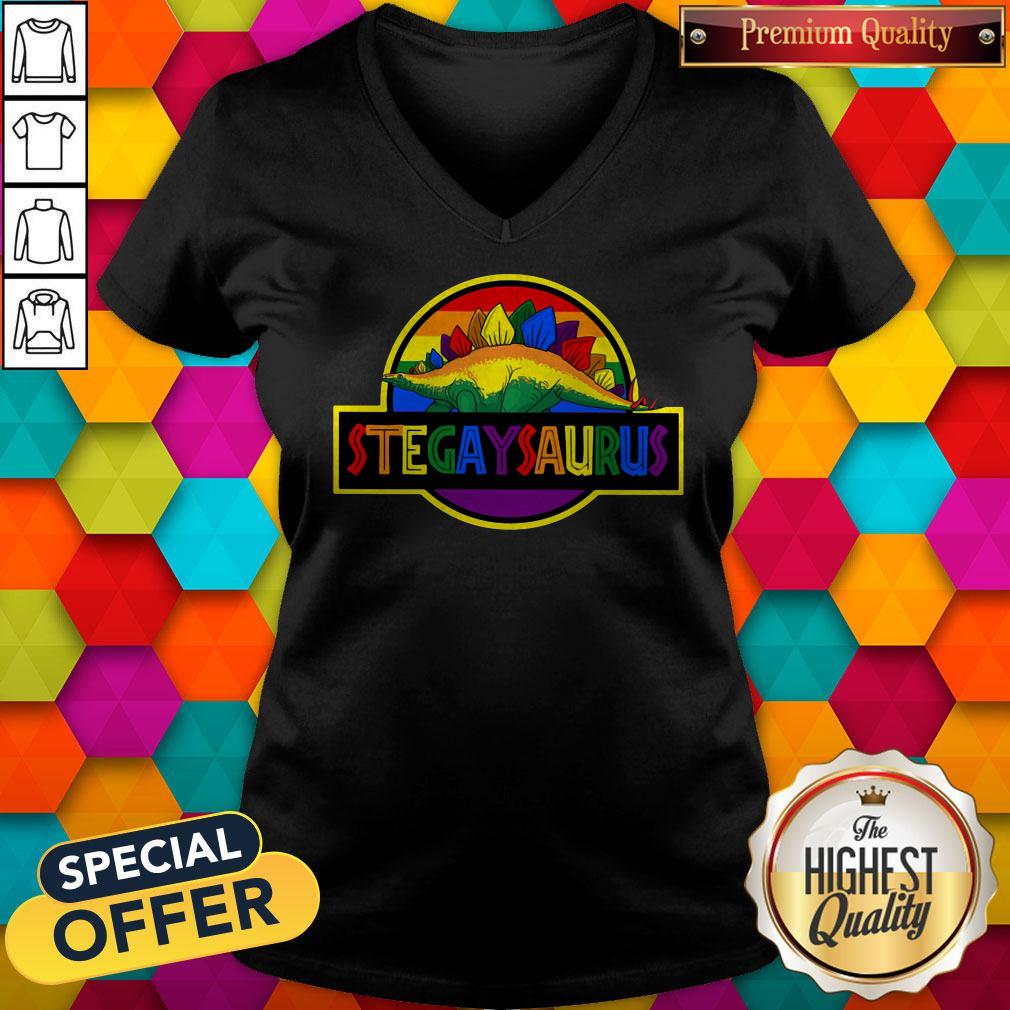 Official LGBT Stegaysaurus Shirt