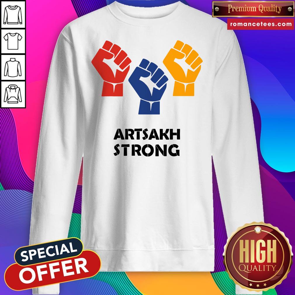 Official Peace For Armenian Artsakh Strong Hand Shirt