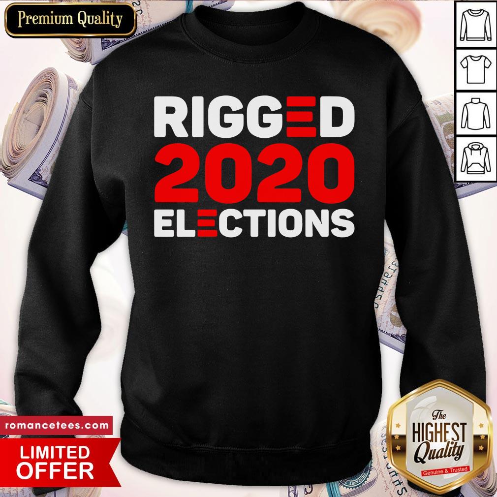 Official Rigged 2020 Elections Trump Biden Election Fraud Shirt