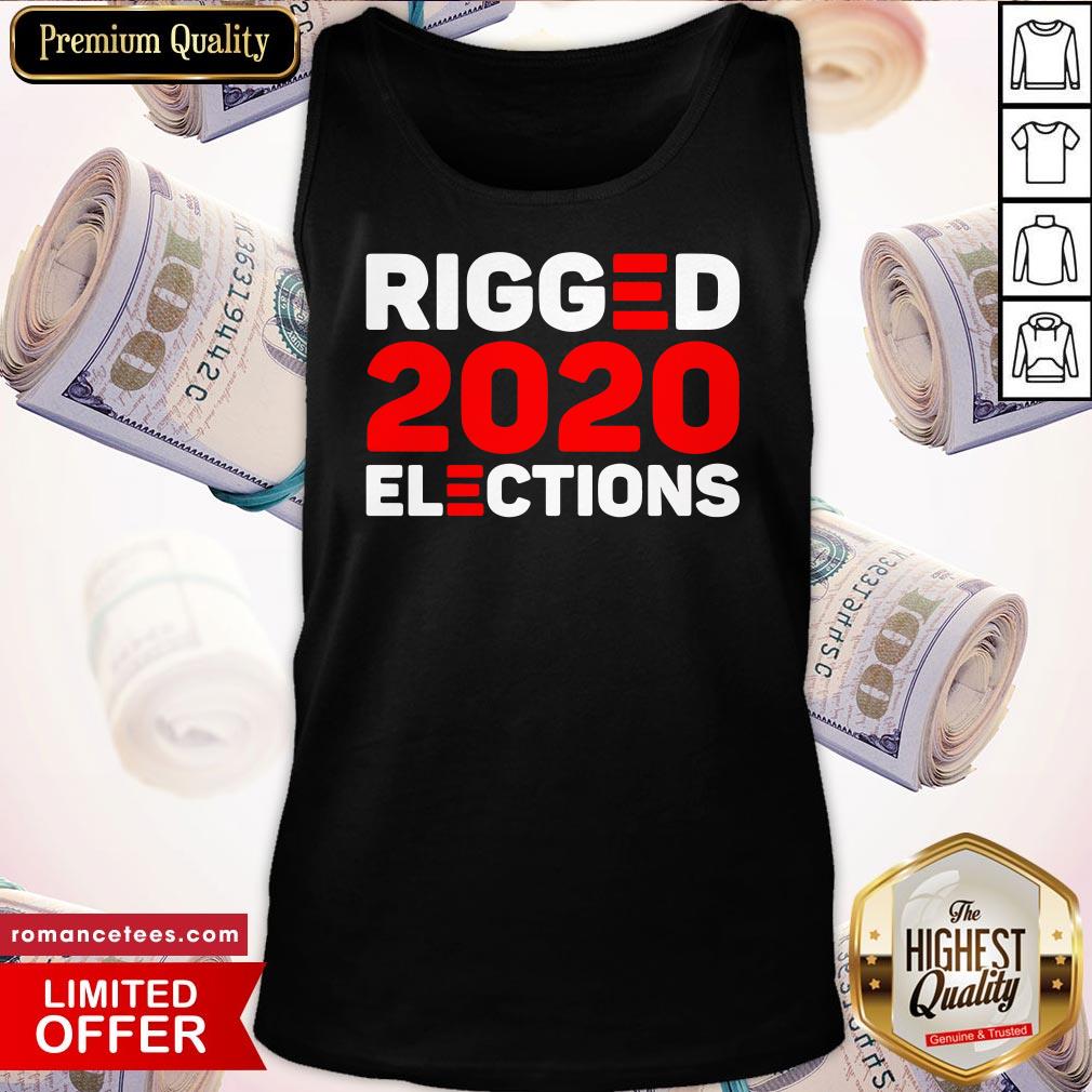 Official Rigged 2020 Elections Trump Biden Election Fraud Shirt