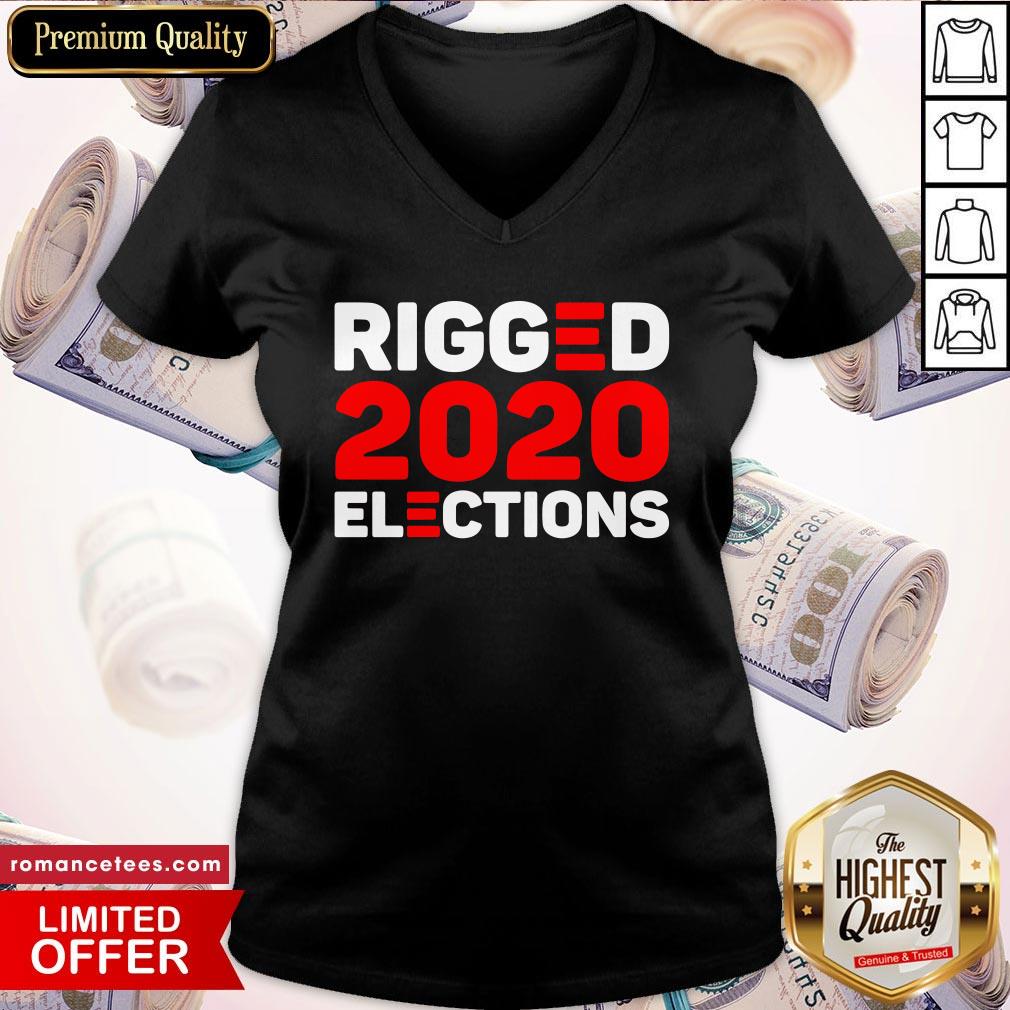 Official Rigged 2020 Elections Trump Biden Election Fraud Shirt
