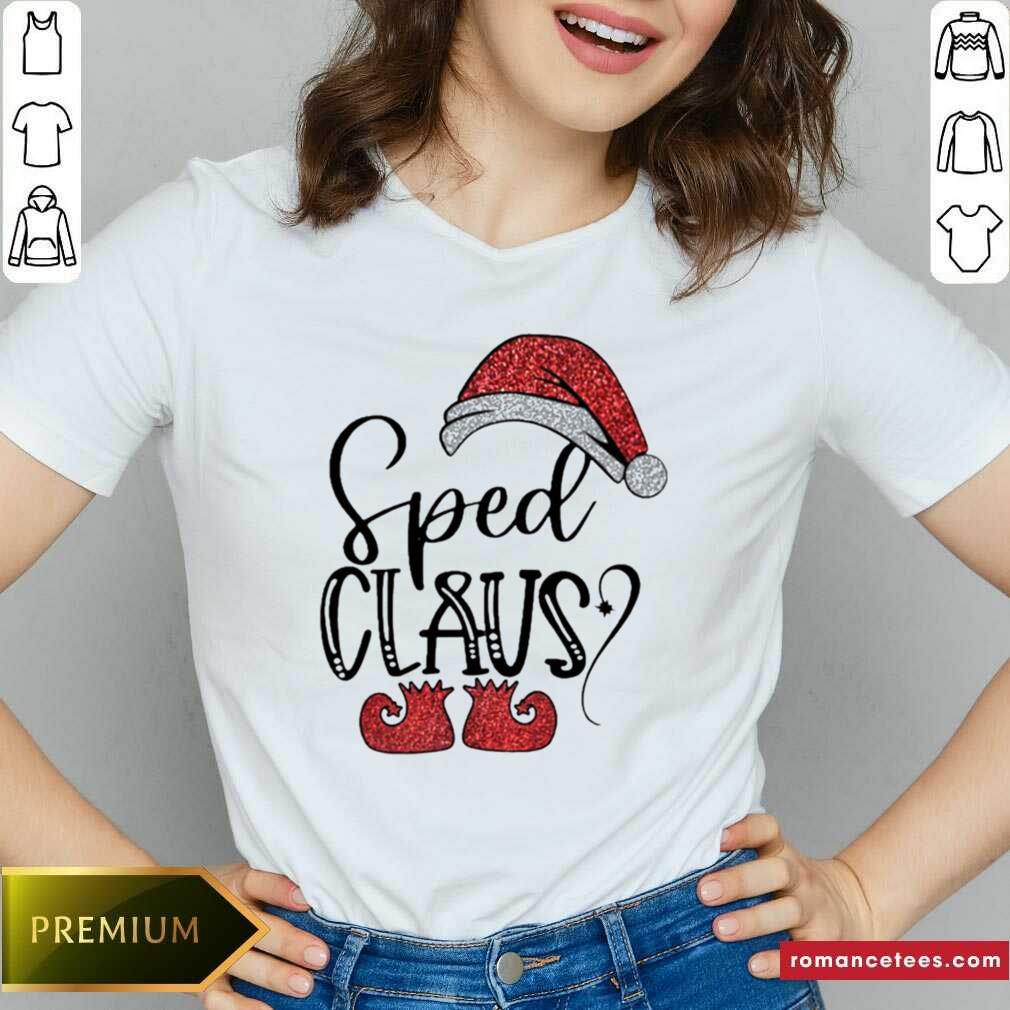 Official Sped Claus Christmas Shirt