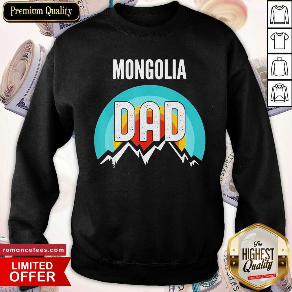 Original Mongolia Dad Fathers Day 2021 Shirt