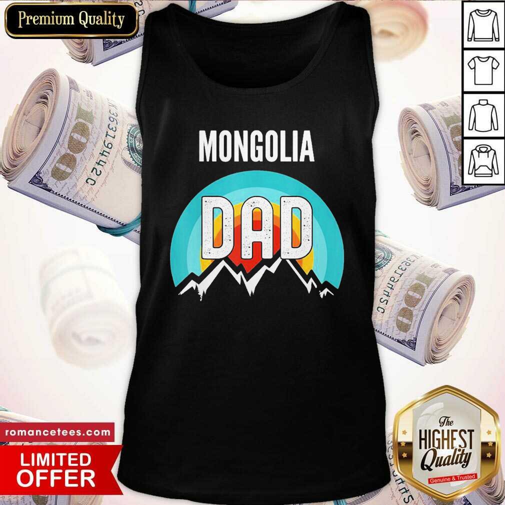 Original Mongolia Dad Fathers Day 2021 Shirt