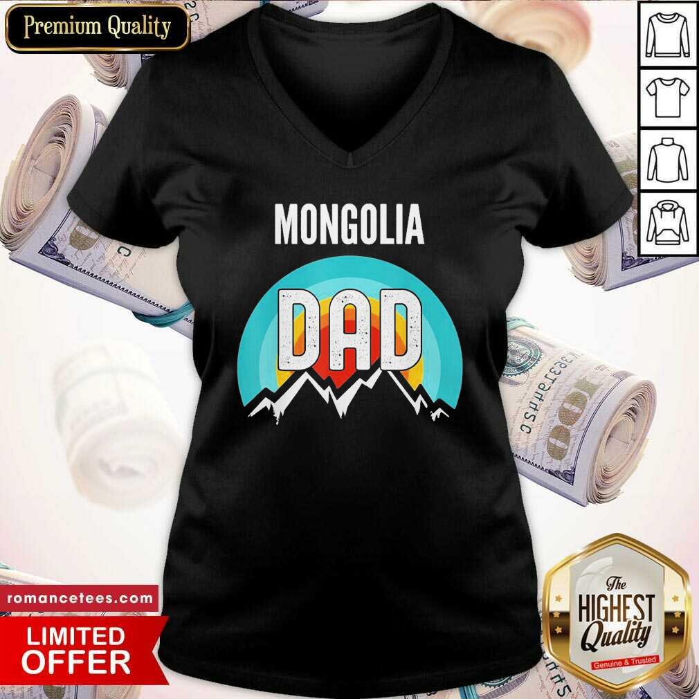 Original Mongolia Dad Fathers Day 2021 Shirt