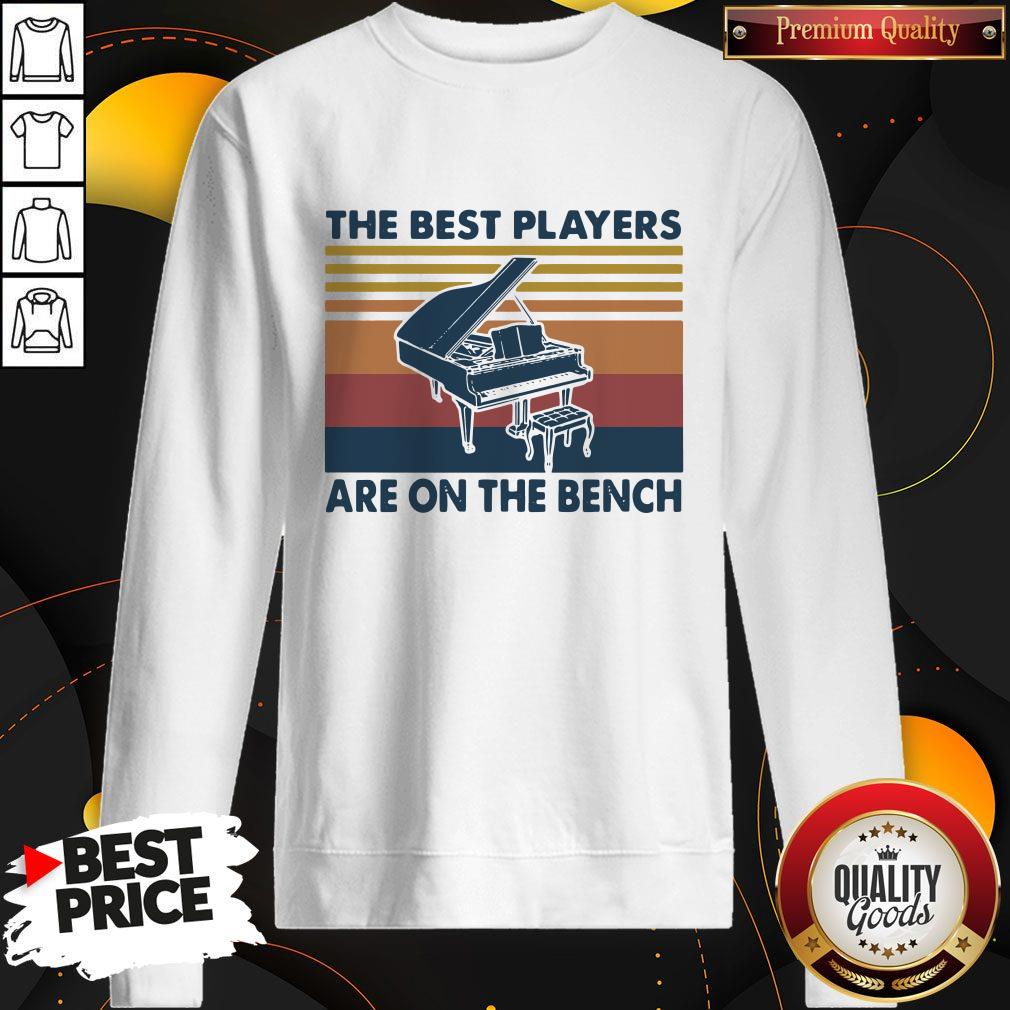 Piano The Best Players Are On The Bench Vintage Shirt