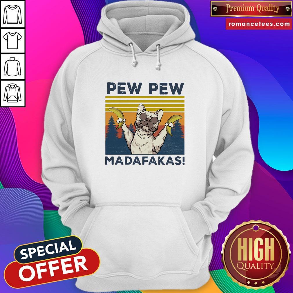 Pitbull Banana Pew Pew Madafakas Vintage Shirt