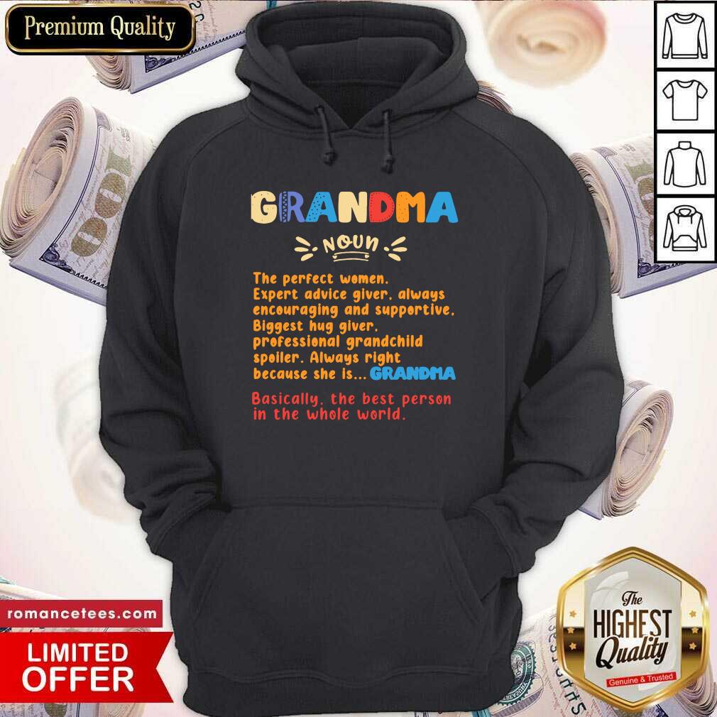 Premium Definition Of A Grandma Ladies Shirt