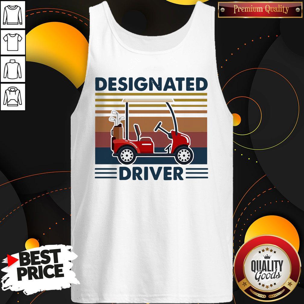 Premium Golf Designated Driver Vintage Shirt