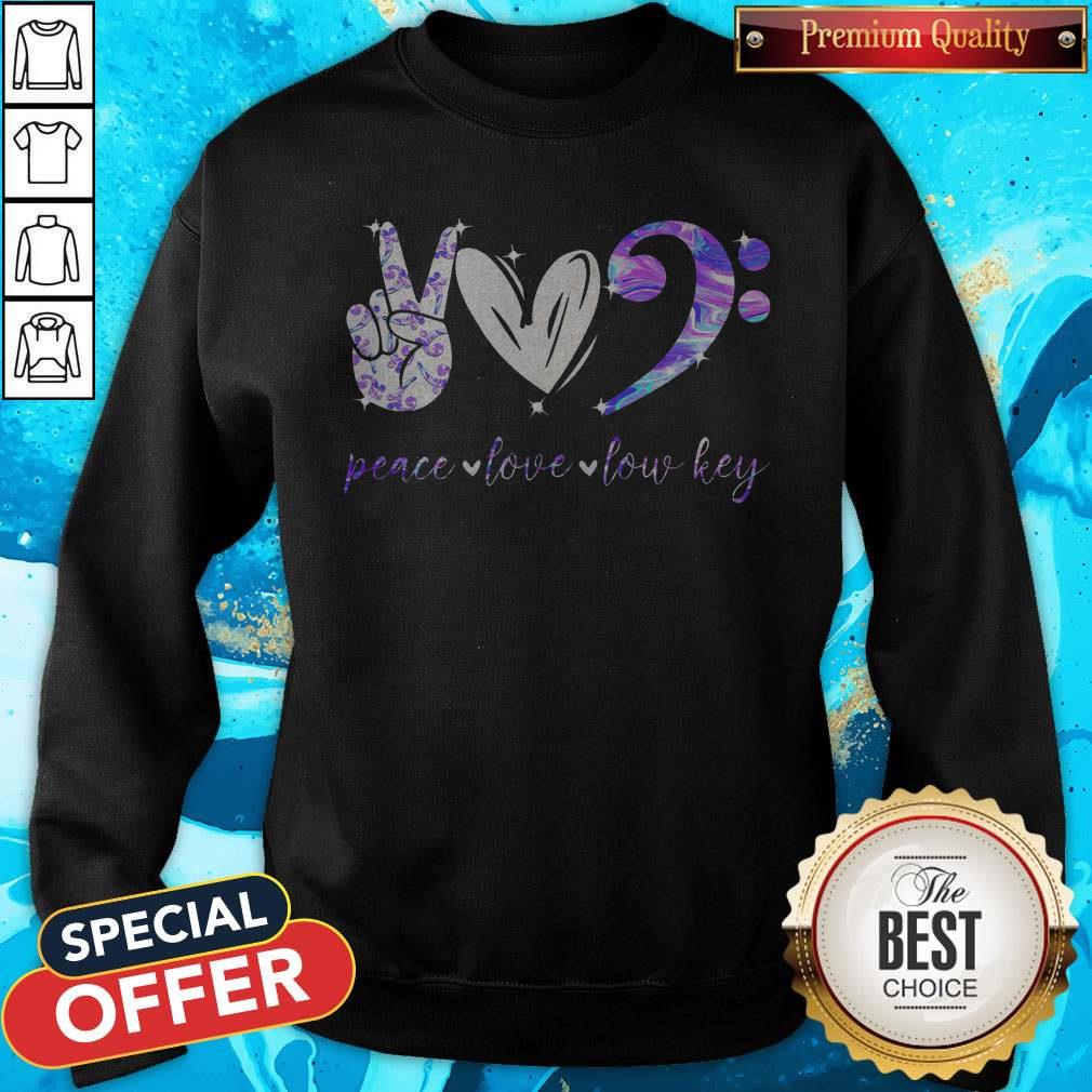 Premium Peace Love Lou Key Shirt